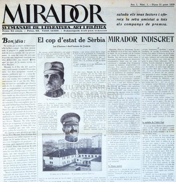 SETMANARI -MIRADOR-
I M H