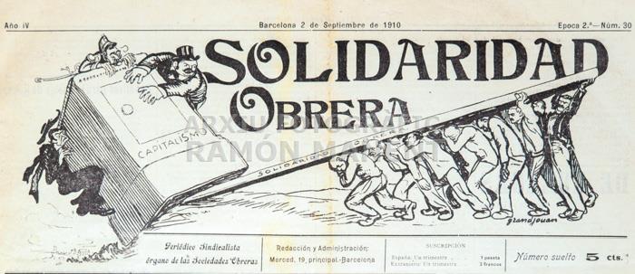 CAPÇALERA PERIÒDIC -SOLIDARIDAD OBRERA- 
I M H