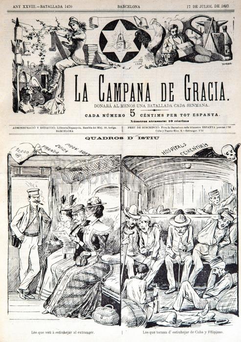 PORTADA DE -LA CAMPANA DE GRÀCIA- 
I M H