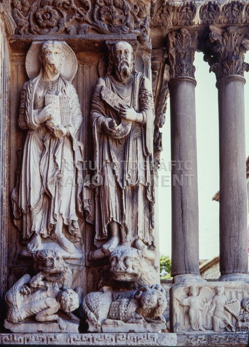 ST GILLES DU GARD S XII 
SANT JAUME EL MAJOR I SANT PAU