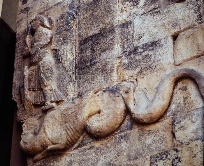 CATEDRAL DE SOLSONA S XIII DETALL ESCULTÒRIC
