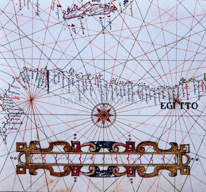 ATLES DE MESSINA S XVI MMB MMB 3233 DETALL EGIPTE 
M M B