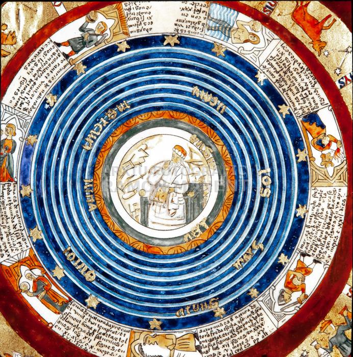 ATLES CATALA S XIV MMB MMB 9835 
DETALL CENTRAL SEGONA TAULA QUE REPRESENTA UN ASRÒLEG 
M M B