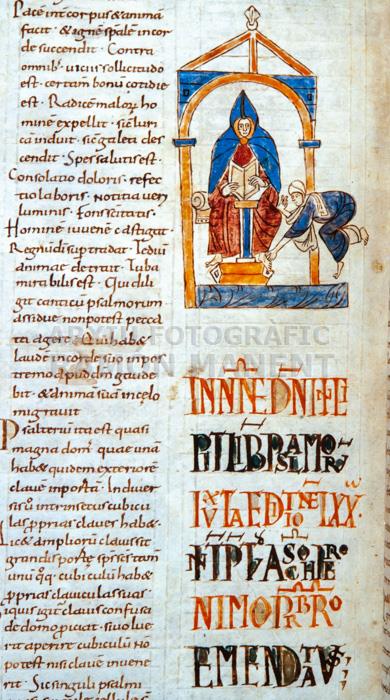 BIBLIA DE ST PERE DE RODES XI 
BIBLIOTECA NACIONAL DE FRANÇA PARIS