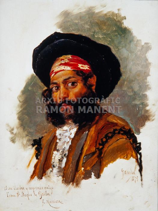 -RETRAT DE BANDOLER- GRANADA 1879 
C P