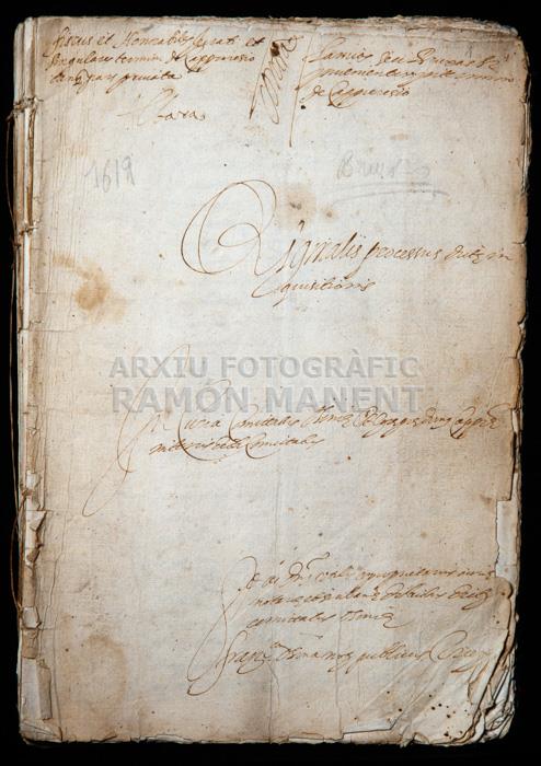 DOCUMENT SOBRE PERSECUCIÓ DE BRUIXES 
A C V