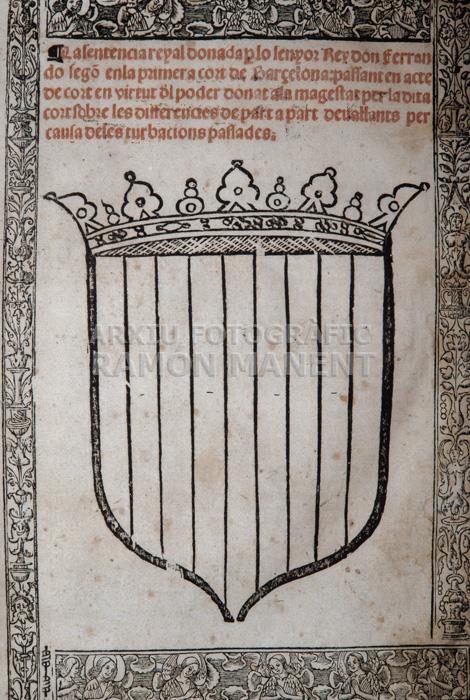 -CONSTITUCIONS DE CATALUNYA- S XVI 
A C A