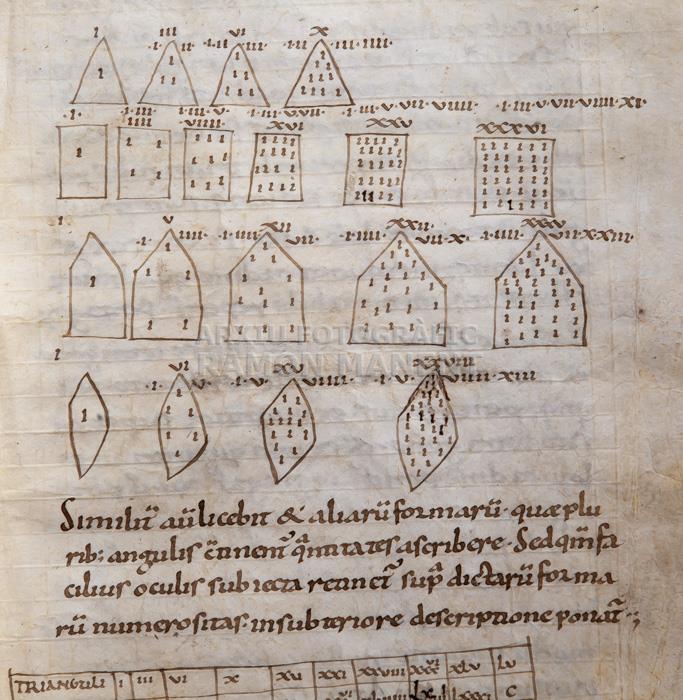 -DE ARITMETICA BOECI-
MANUSCRIT DE RIPOLL GLOSSES EN ÀRAB 
A C A