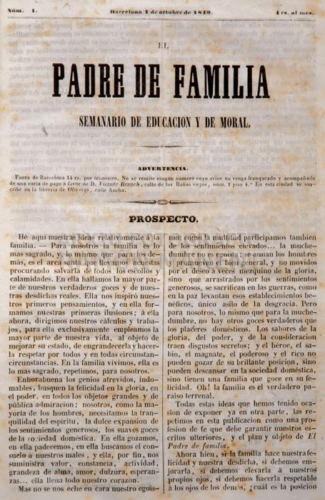 -EL PADRE DE FAMILIA-
-SEMANARIO DE EDUCACIÓN Y MORAL-
I M H