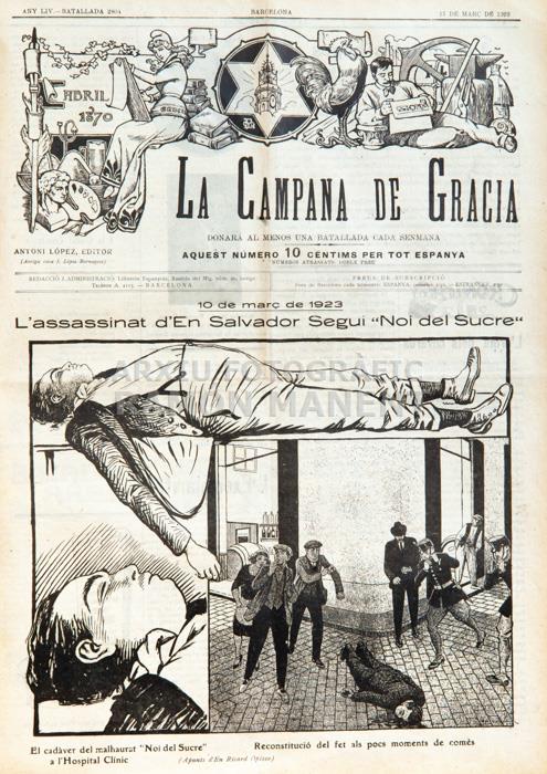 -LA CAMPANA DE GRACIA-
-ASSASSINAT DEL NOI DEL SUCRE-SALVADOR SEGUI 
I M H