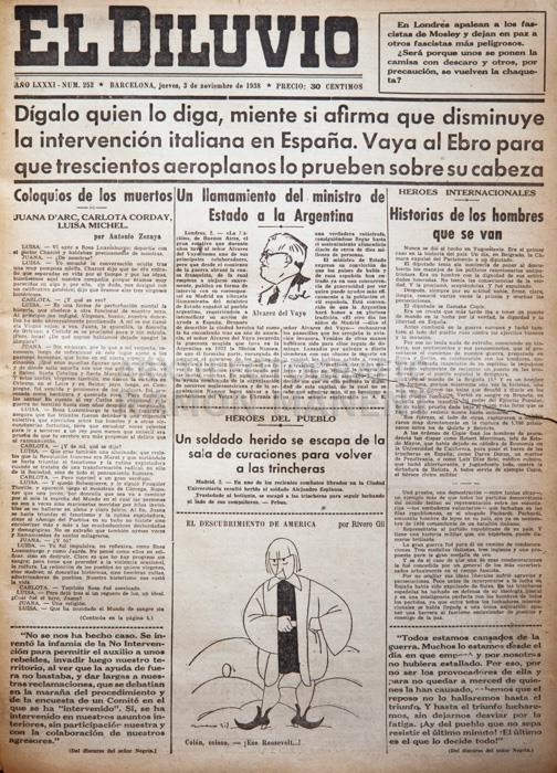 -EL DILUVIO- 1938 
I M H