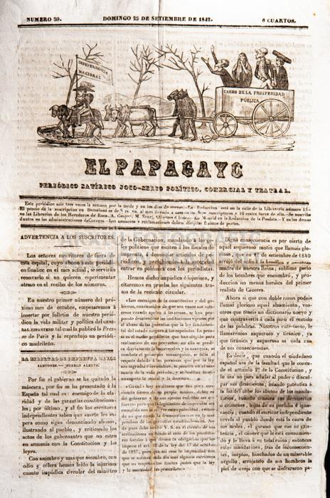 -EL PAPAGAYO- 1842 
I M H