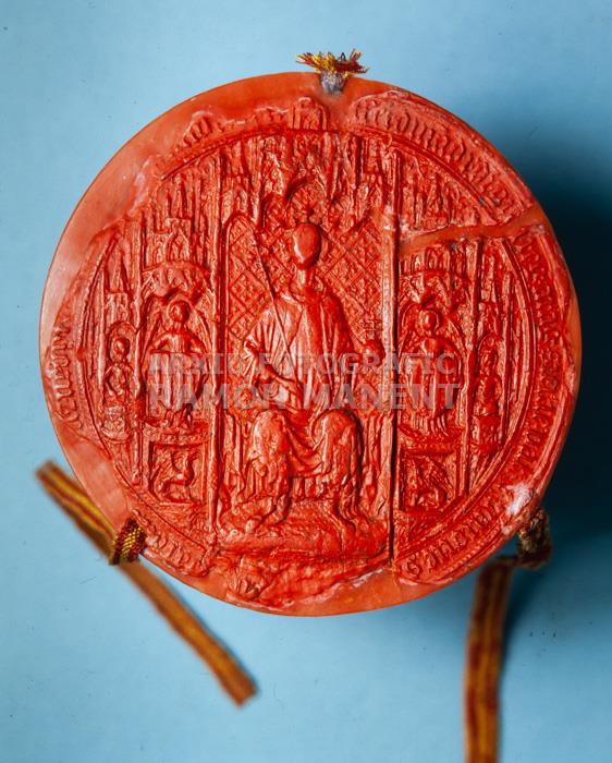 SEGELL DE FERRAN I S XIV V 
A C A