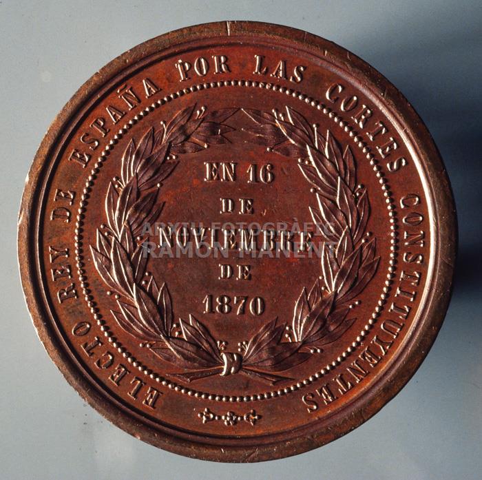 MEDALLA D´AMADEU DE SAVOIA 
G N C (M N A C )