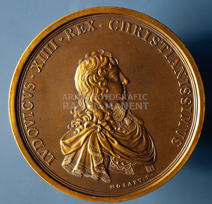 MEDALLA GUERRA DELS SEGADORS LUDOVICUS XIIII 
G N C (M N A C )