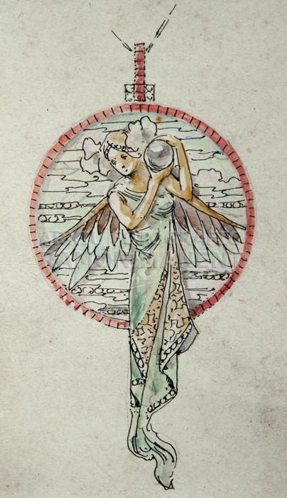 DIBUIX DE PENJOLL AMB FIGURA 
C P