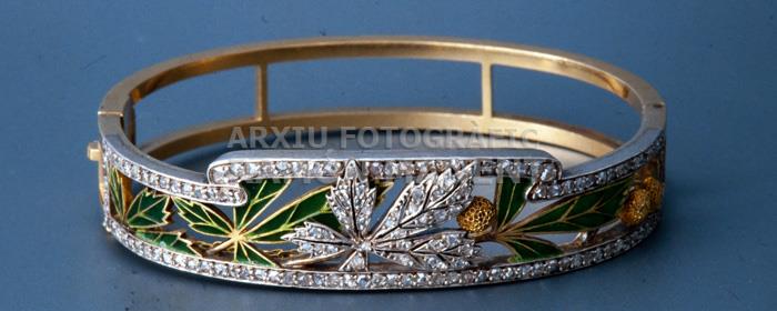 BRAÇALET AMB FULLES 
C P