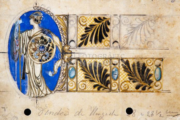 DIBUIX PER ESMALT -PAL-LAS ATHENEA-
C P