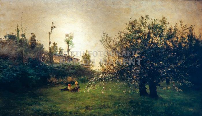 -PAISATGE DE CAMPRODON- JOSEP MASRIERA 
C P