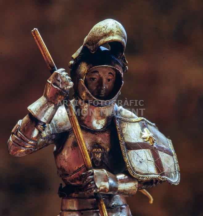 ESTATUETA ST JORDI S XV 
PALAU DE LA GENERALITAT