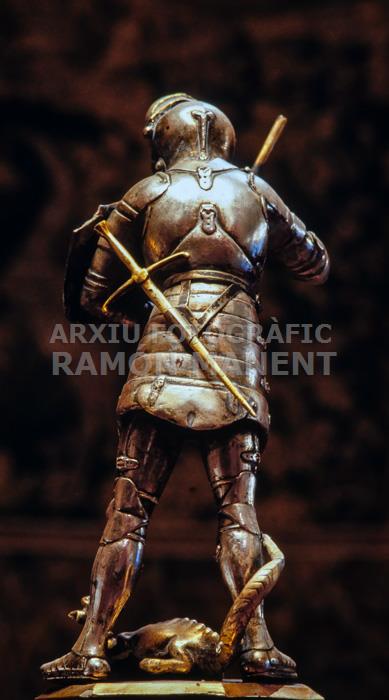 ESTATUETA ST JORDI S XV 
PALAU DE LA GENERALITAT