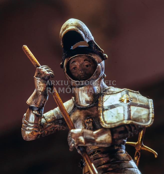 ESTATUETA ST JORDI S XV 
PALAU DE LA GENERALITAT