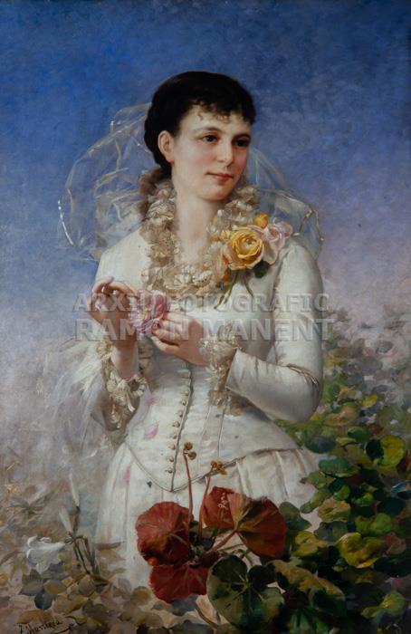 -RETRAT SRA FLORA SERRA- FRANCESC MASRIERA 
C P