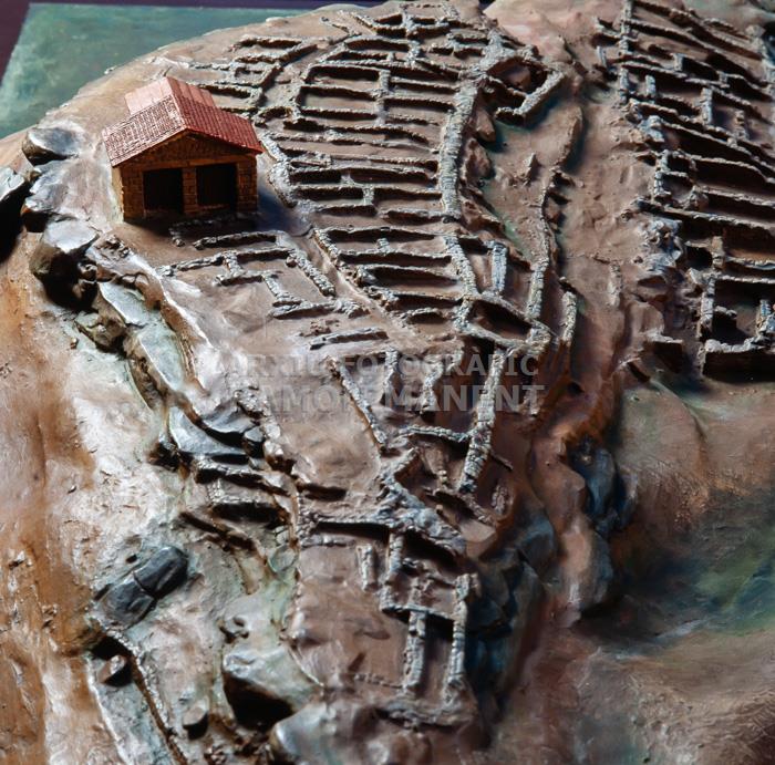 MAQUETA POBLAT IBERIC DE SANT ANTONI CALACEIT S IV-II aC 
M A C