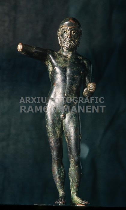 GUERRERET DE BRONZE PROCEDENT DE SON GELABERT MALLORCA 
M A C