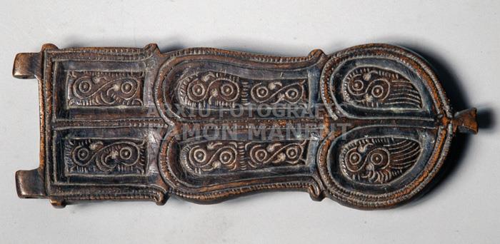 SIVELLA VISIGÒTICA DE BRONZE PROCEDENT D´EMPURIES 
M A C (GIRONA)