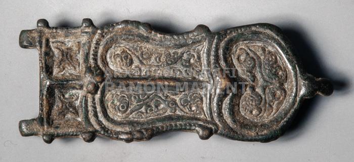 SIVELLA VISIGÒTICA DE BRONZE 
M A C (GIRONA)