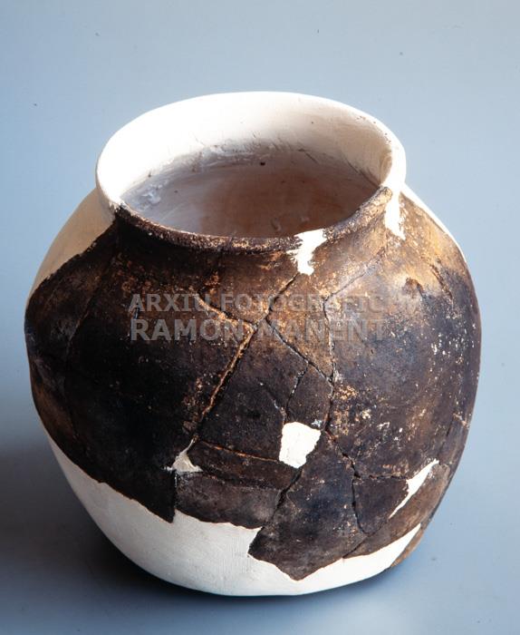 OLLA DE CUINA S VII PROCEDENT DEL JACIMENT DE VILICLARA 
MUSEU COMARCAL ANOIA