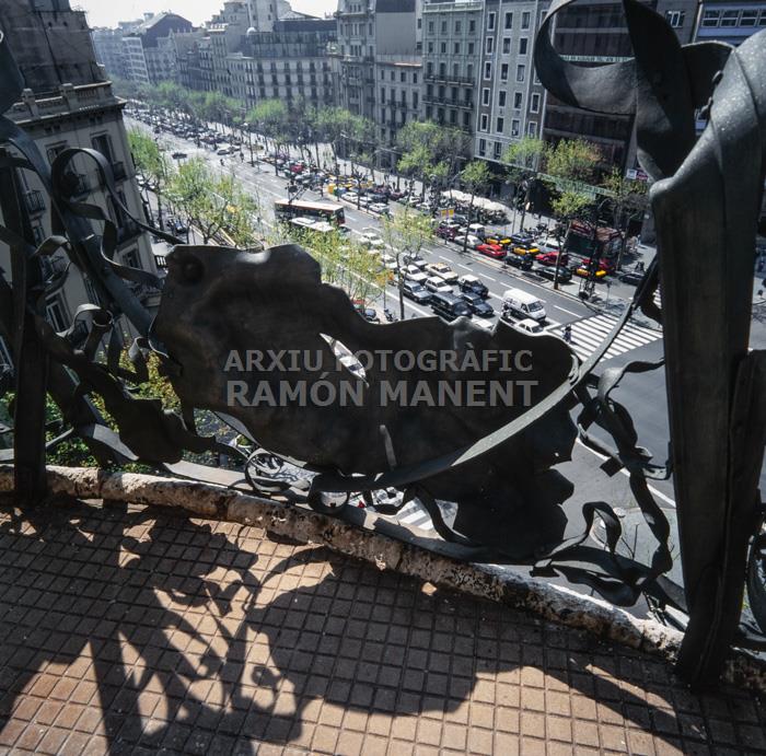 CASA MILÀ -LA PEDRERA- INTERIOR BALCONS PASSEIG DE GRÀCIA