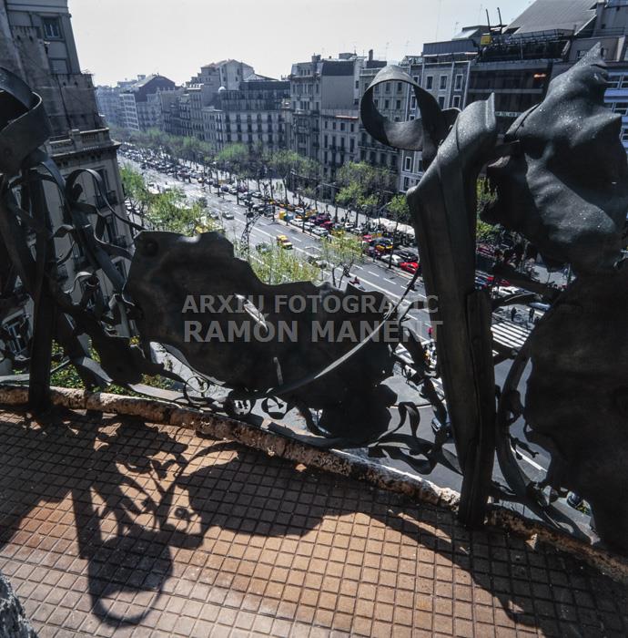 CASA MILÀ -LA PEDRERA- INTERIO BALCONs PASSEIG DE GRÀCIA