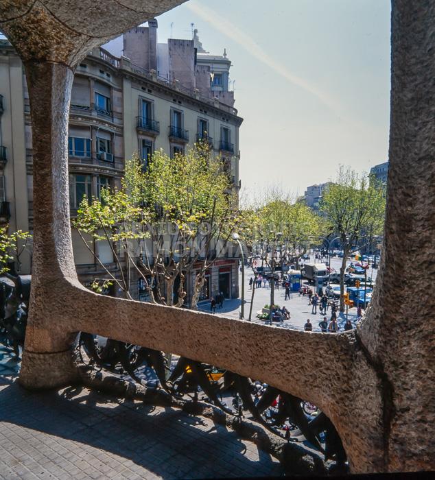 CASA MILÀ -LA PEDRERA-
BALCO PASSEIG DE GRÀCIA