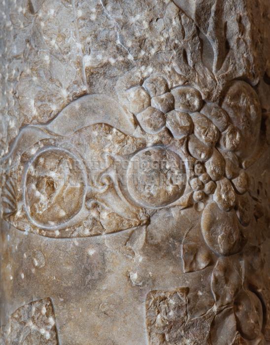 LA PEDRERA DETALL COLUMNA PIS PRICIPAL