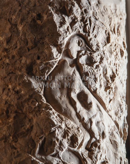 LA PEDRERA DETALL COLUMNA PIS PRICIPAL