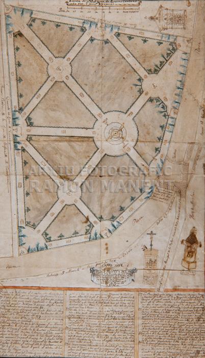 PROJECTE DE CEMENTIRI DE REUS 1796 
MUSEU MUNICIPAL DE REUS