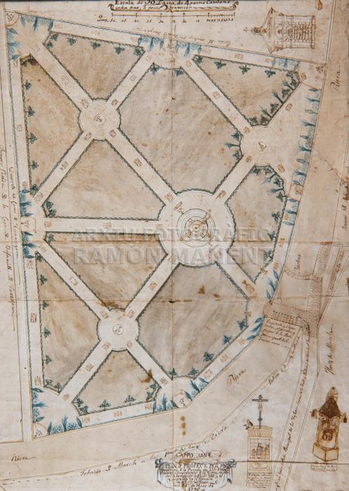 PROJECTE DE CEMENTIRI DE REUS 1796 
MUSEU MUNICIPAL DE REUS