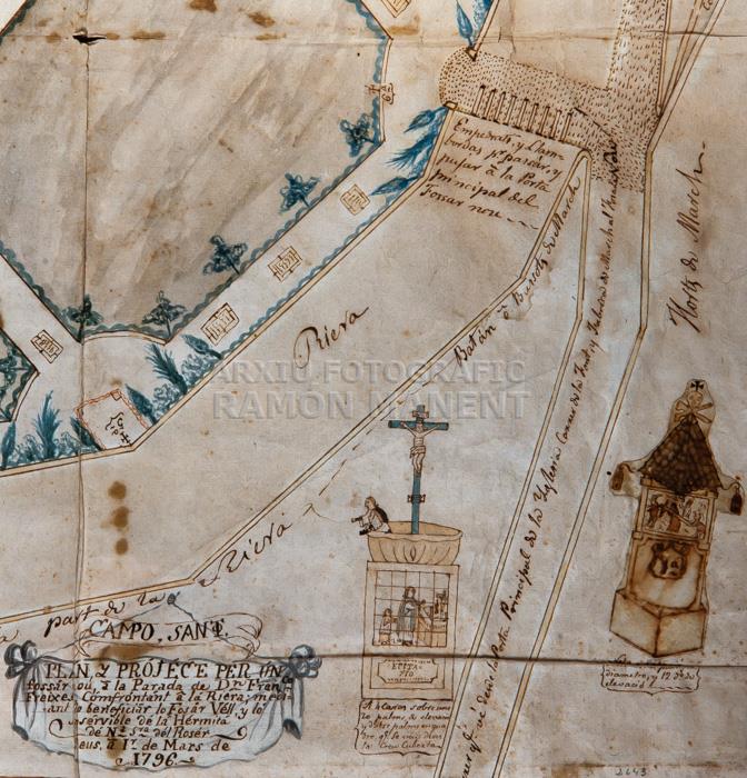 PROJECTE DE CEMENTIRI DE REUS 1796 
MUSEU MUNICIPAL DE REUS