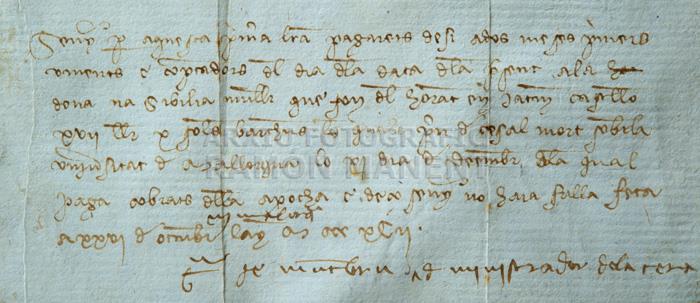 LLETRES DE CANVI MALLORCA S XIV
FOMENT DEL TREBALL NACIONAL