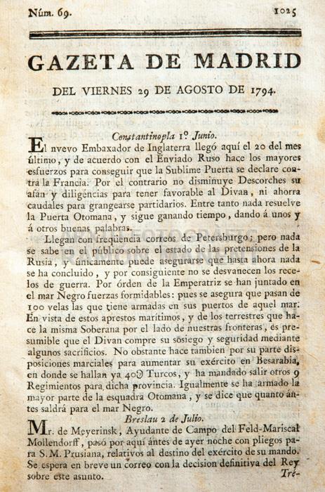 -GAZETA DE MADRID-
FOMENT DEL TREBALL NACIONAL