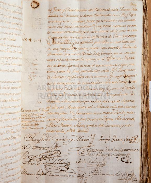 PROTOCOL CONSTITUCIÓ SOCIETAT TÈXTIL 
ARXIU HISTÒRIC DE PROTOCOLS