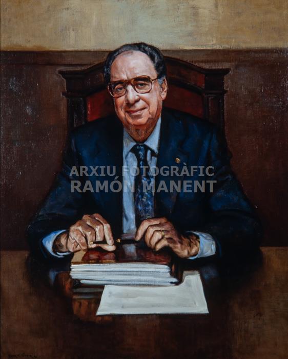 RETRAT DE J ROSSELL PRESIDENT DEL F T N 
