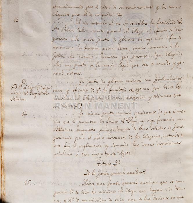 -ACTA- DEL COL LEGI D´ADVOCATS 
BIBLIOTECA DEL COL LEGI D´ADVOCATS