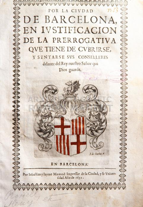 PRERROGATIVA CONSELLER 
BIBLIOTECA COL LEGI ADVOCATS