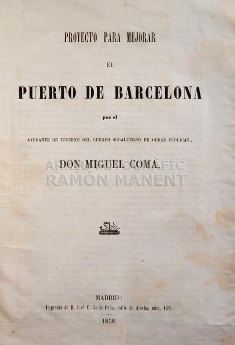 -PROJECTE MILLORA PORT DE BARCELONA-
BIBLIOTECA COL LEGI ADVOCATS