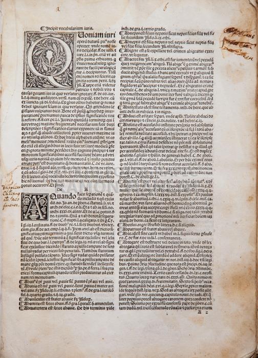 -POSTILLA VENERABILIS -
BIBLIOTECA COL LEGI ADVOCATS