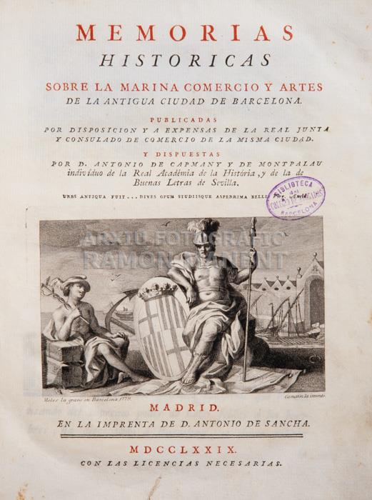 -MEMORIAS HISTÓRICAS-
BIBLIOTECA COL LEGI ADVOCATS