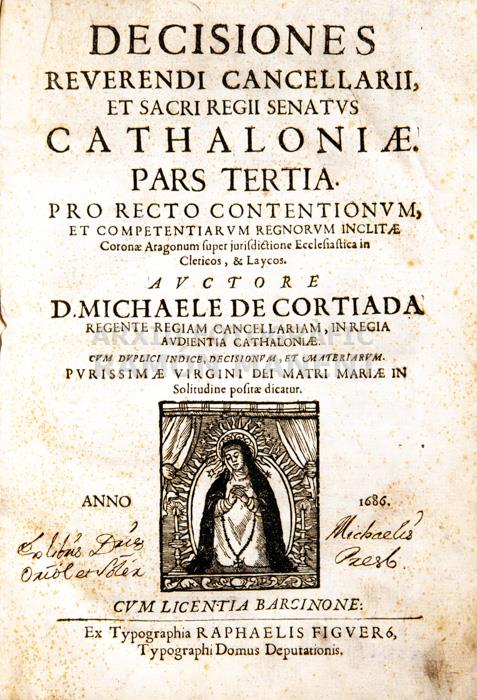 -DECISIONES CATHALONIAE-
BIBLIOTECA COL LEGI ADVOCATS